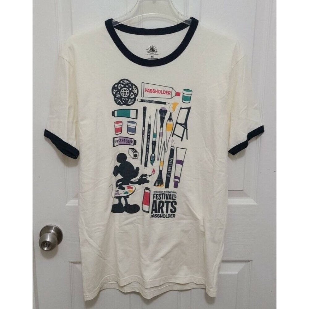 Disney Parks 2019 Epcot‎ Festival Of The Arts Passholder Exclusive S/S T Shirt M
